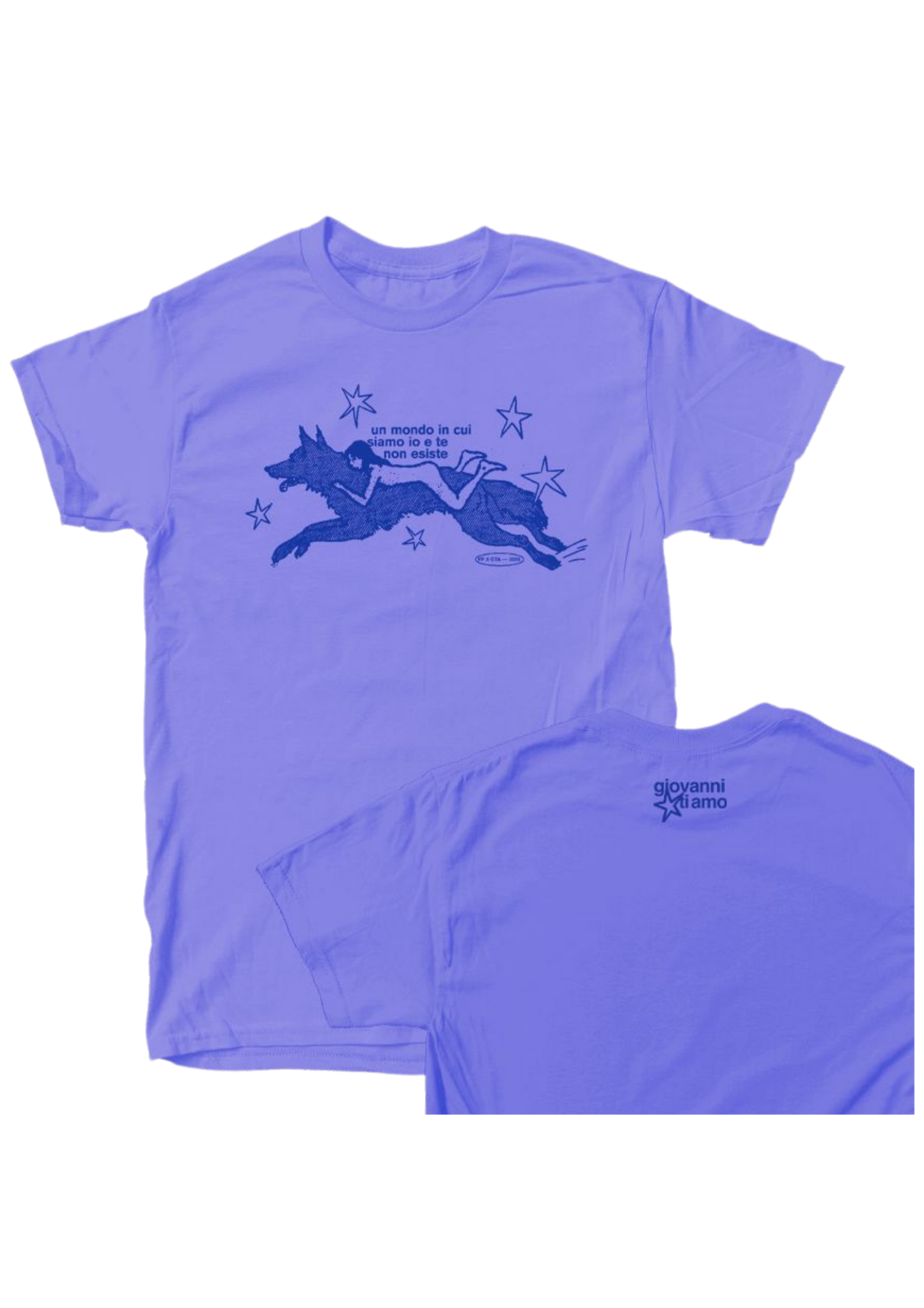 T-SHIRT "UN MONDO IN CUI SIAMO IO E TE"