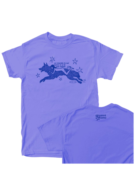 T-SHIRT "UN MONDO IN CUI SIAMO IO E TE"