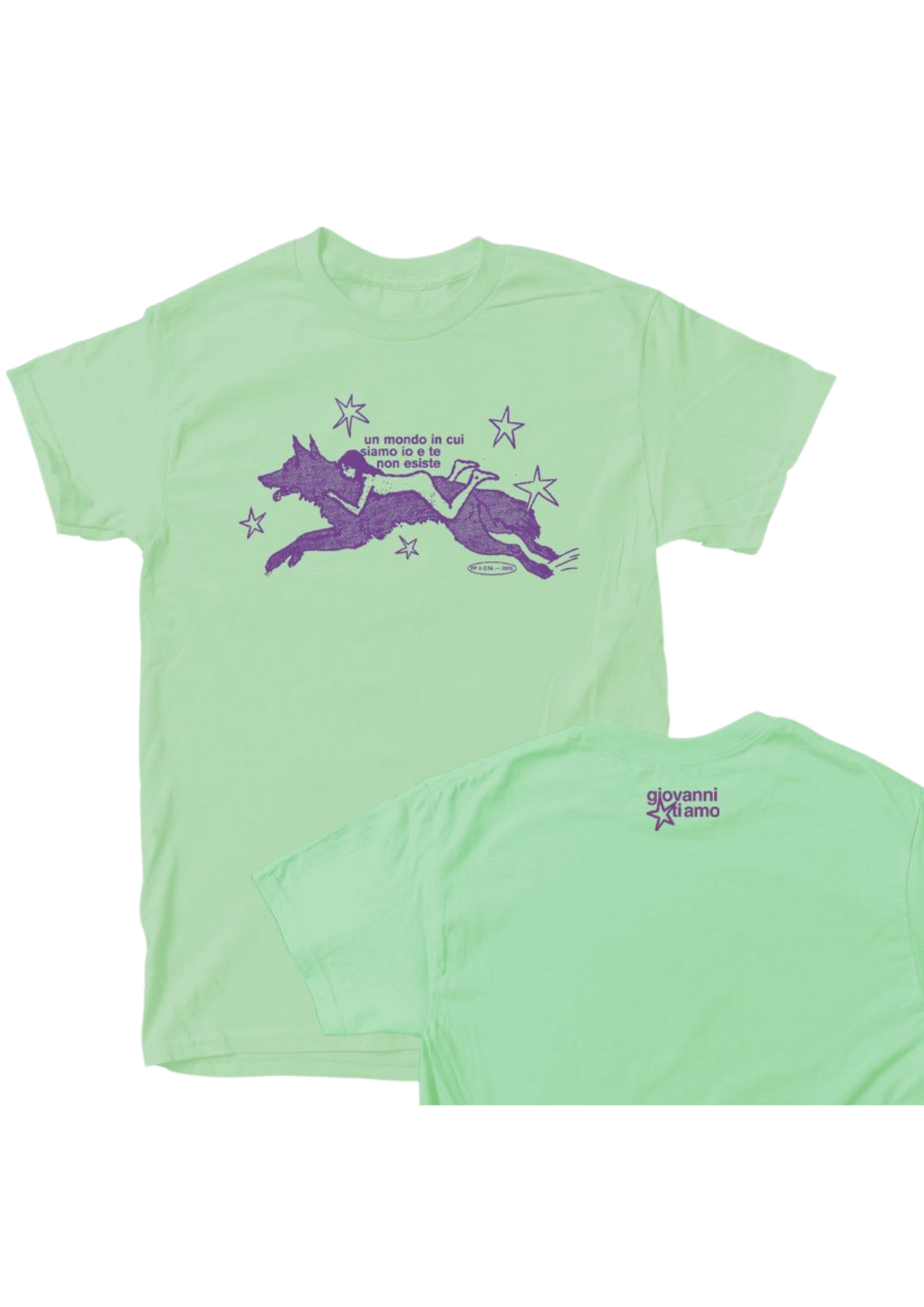 T-SHIRT "UN MONDO IN CUI SIAMO IO E TE"