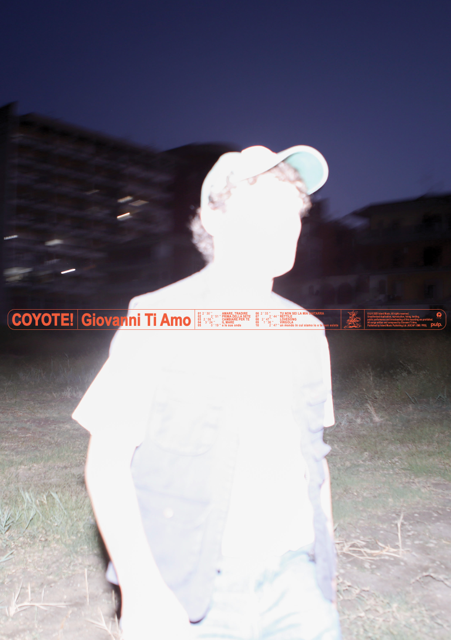 POSTER "COYOTE!" AUTOGRAFATO