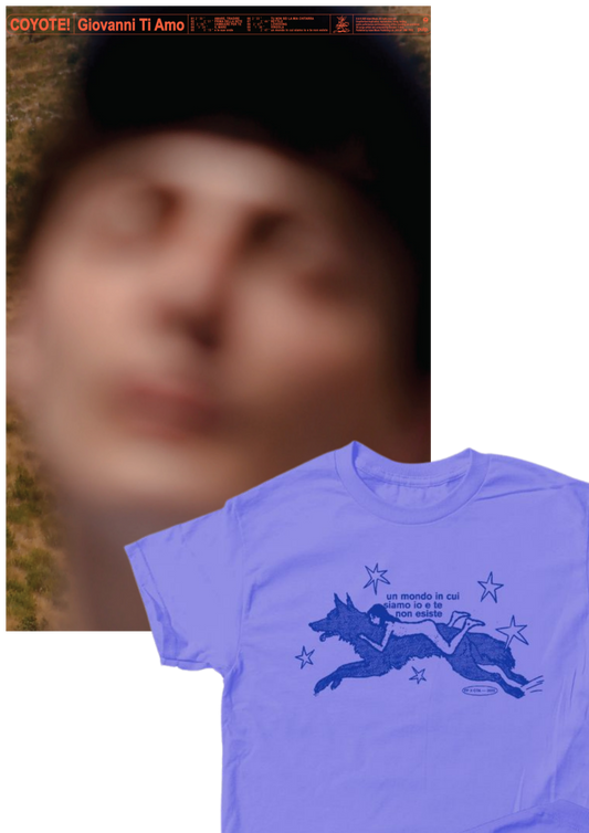 "COYOTE!" FAN PACK T-SHIRT + POSTER (AUTOGRAFATO)