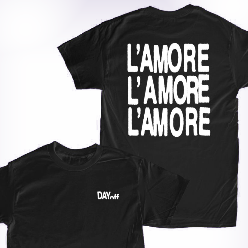 T-SHIRT "L'AMORE L'AMORE L'AMORE"